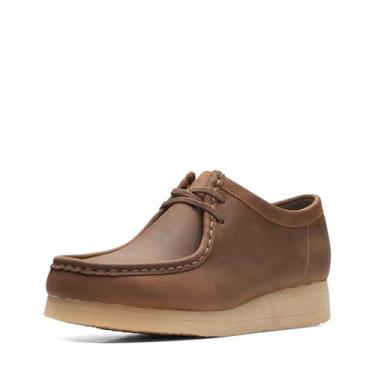 Imagem de Clarks Padmora Oxford feminino, Marrom liso, 41