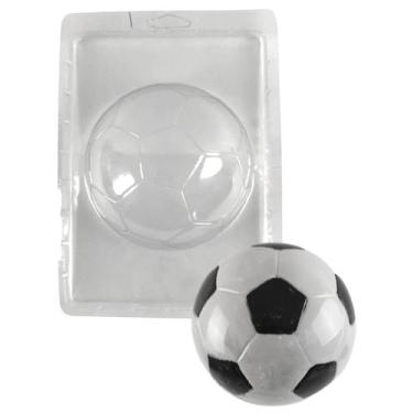 Imagem de 10 Forma Simples Bola Futebol Grande Time Molde P/ Chocolate - San Fel