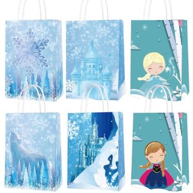 Imagem de Daapiishuu 15 Pcs Frozen party gift bags, Frozen party Candy cookie Bags for Baby Shower Birthday Party Supplies