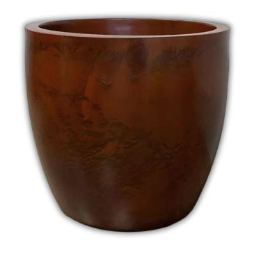 Imagem de Vaso Agata 42 (33L) Cor Aço Corten JAPI