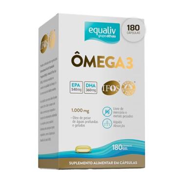 Imagem de Equaliv Suplemento de Ômega 3 1000mg - 180 Cápsulas em Gel