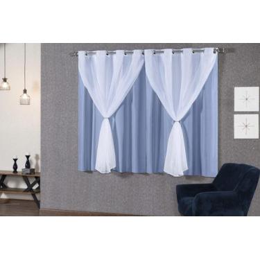 Imagem de cortina corta luz cortina blackout 2,80x1,60m cortina pvc plastico vói