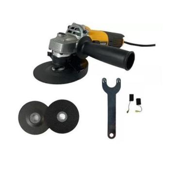 Imagem de Esmerilhadeira Angular Profissional 1100W Nakan - 2 Discos