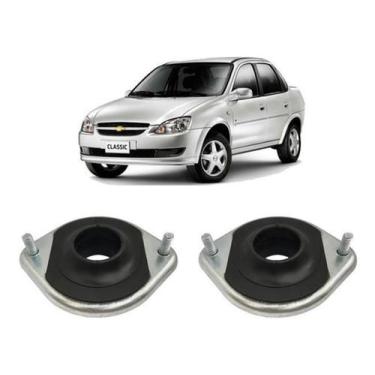 Imagem de Par Batente Amortecedor Dianteiro Classic 2011 2012 2013 14 - Qualykit