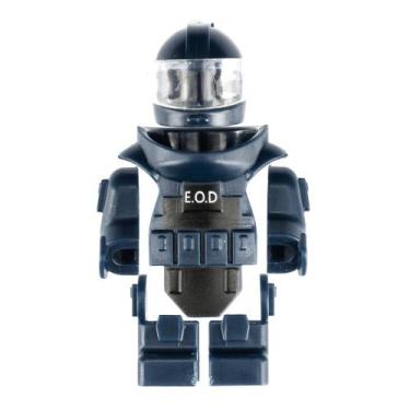 Imagem de Roupa de descarte de bombas Toy Soldiers Figures MaozyHomie azul escur