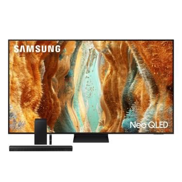 Imagem de Conjunto Smart TV 85” 4K Samsung Neo QLED QN85QN70FAGXZD 120Hz AI Gaming Hub + Soundbar Samsung HW-Q600C 360W Bluetooth Dolby Atmos 