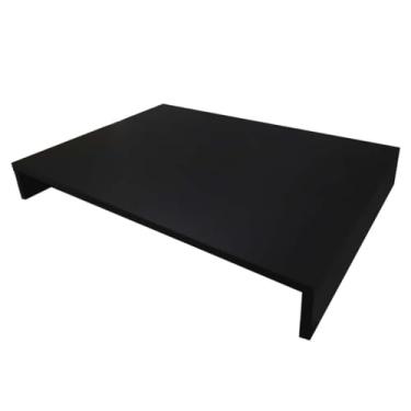 Imagem de Tampa de Proteção para Fogão Cooktop de 1 Boca PRETO 31x52cm em MDF 15mm Arrigo Móveis