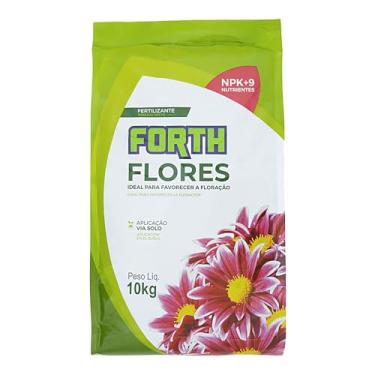 Imagem de Forth Flores, Adubo Floral, Floração, Fertilizante, Micronutrientes, NPK, Nutrição Balanceada, Saco de 10kg