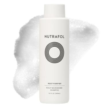 Imagem de Nutrafol Shampoo, Cleanse and Hydrate Hair and Scalp, Improves Hair Volume, Strength and Texture, Physician-formulated for Thinning Hair, Color Safe, Sulfate free - 8.1 Fl Oz Bottle