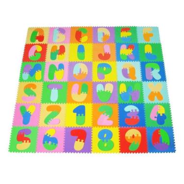 Imagem de Tapete Tatame Infantil Em Eva Alfabeto 26 Peças
