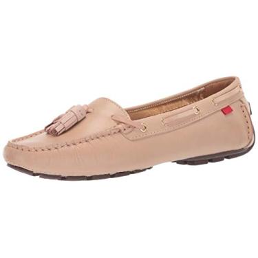 Imagem de MARC JOSEPH NEW YORK Estilo de condução de loafer de couro feminino Cherry Street, Blush Nappa, 8