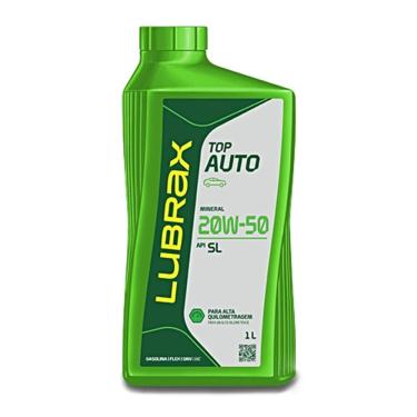 Imagem de Oleo Lubrax Top Auto 20W50 Sl 1 Litro