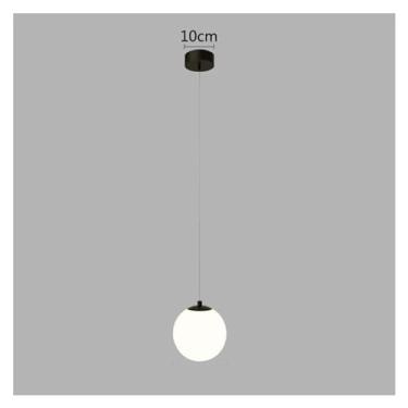 Imagem de Luminária pendente LED escandinava para sala de jantar, quarto, cabeceira, sala de jantar, bar, lustre decorativo, lâmpadas de lustre