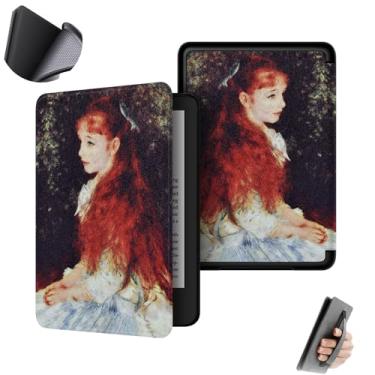 Imagem de GUKSRASO Capa para 6" Kindle 11ª Geração (2024/2022, Modelo: C2V2L3/RS23CV) - com Material TPU e Alça de Mão