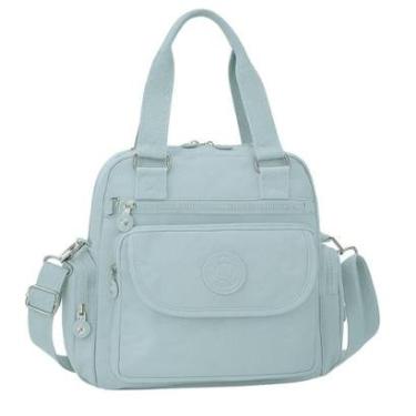 Imagem de Bolsa Transversal Mochila Esportiva Academia Nylon Impermeável 3 Em 1-Feminino