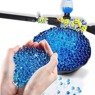 Imagem de Recarga de Bolinhas de Gel Para arminha ou Decoração e Hidratação de Plantas 20.000 Unidades Azul