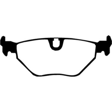 Imagem de EBC Brakes Pastilha de freio esportiva DP2690/2 Greenstuff Série 2000