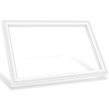 Imagem de DA97-12522E Gaxeta de porta de congelador de geladeira compatível com Samsung 3973451 AP5620759 PS4176603 EAP4176603 Vedação de porta de freezer branca