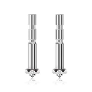 Imagem de IdeaFormer-3D Conjunto de 2 bicos de aço endurecido com tubo de garganta integrado de 0,6 mm para Kobra 3 Max, bico para extrusora e hotend compatível com Anycubic Kobra 3 Max Combo