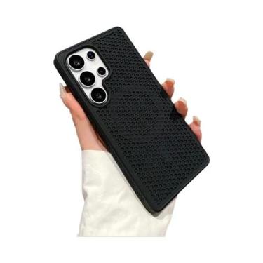 Imagem de Capa Luxuosa Para Samsung S25 S24 S23FE S22 Ultra plus Com Dissipação 