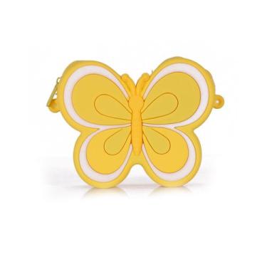 Imagem de Bolsa De Ombro De Silicone Amarela Borboleta Ogi Mogi Toys, Amarelo