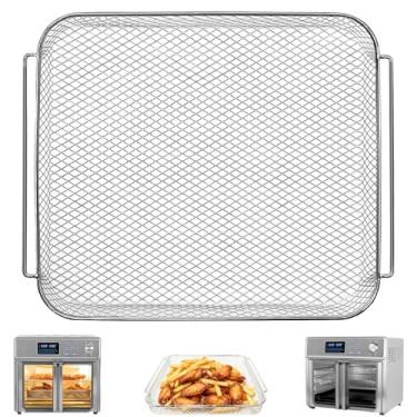 Imagem de GWYSY Cesta de fritadeira a ar para forno de fritadeira a ar Kalorik MAXX 26 litros 10 em 1 combo de fritadeira de ar de bancada, 12,5 × 10,6 × 1,3 pol. Acessórios de peças de reposição, para