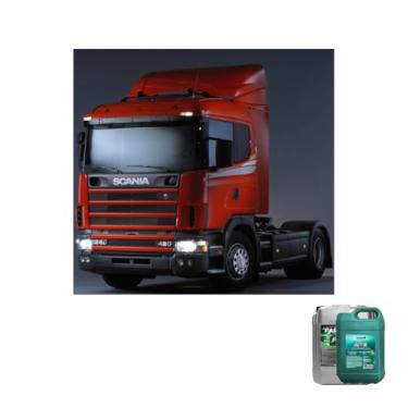 Imagem de Kit Radiador Scania 124 420 Com Aditivo Paraflu Verde 20Litros E Água Desmineralizada 5Litros