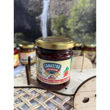 Imagem de Geleia De Pimenta C/ Morango E Hortela 250gr Canastra Premiu - atacarn