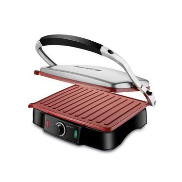 Imagem de Press Grill 180° Mondial Preto e Inox 2000W PG-02