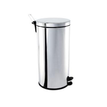Imagem de Lixeira Com Pedal Inox 30 Litros - Brinox