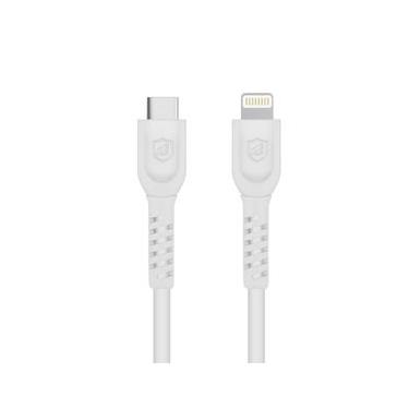 Imagem de Cabo Dual Shock Lightning / Type C Branco - 1,2m (MFI Homologado) - GShield