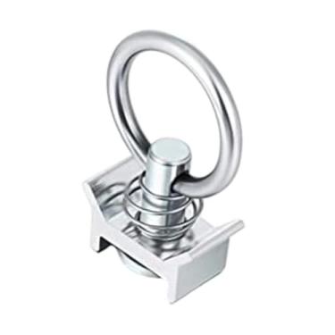 Imagem de KiBcsLic Trilho L com pino único, suporte de amarração premium para trilho L, controle de carga em aço inoxidável para picapes, alto-falantes e iluminação de, 1 Pedaço