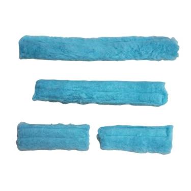 Imagem de YIJU Acessórios para cabresto de cavalo, capa profissional acolchoada e fácil de instalar, com focinheira para cabeçada e acessórios de treinamento, Azul