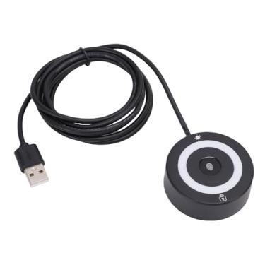 Imagem de SPYMINNPOO Leitor de Impressão Digital USB Scanner Biométrico Com Reconhecimento de Toque de 360 ​​graus para 10 11, Dispositivo de Segurança RGB Portátil Com Login Rápido Hello para Computadores