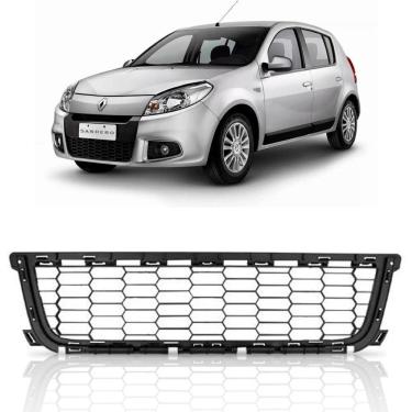 Imagem de Grade Central Sandero 2011 2012 2013 2014