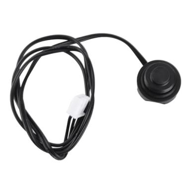 Imagem de aqxreight Plugue de Medição de Temperatura Sensor de Temperatura Plugue de Parada à Prova d'água XH2.54 Terminal InterfaceSilver Garante Vida útil e Padrão Externo do Sensor de do Em Latão Feito