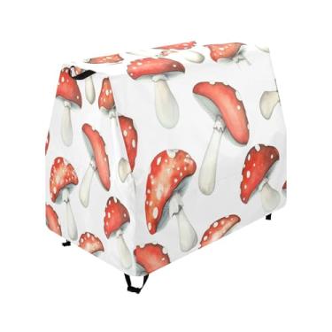 Imagem de Qilmy Mushrooms Kids Water Table Cover, Duty Waterproof Patio Table Covers for Outdoor Toddler Splash Tables, UV Resistant & Dustproof Play Table Protector, Cover Only