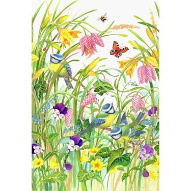 Imagem de PieceRelax Quebra-cabeça de plástico para adultos 500 peças - Claire Comerford - Brisa suave da primavera - 45 x 30 cm, jogos de mesa mais satisfatórios, sem necessidade de cola [U1084]