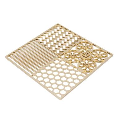 Imagem de ZAWELIYO Bandeja de Carimbo Elegante para Cubos de Gelo Elegância Sem Esforço para Coquetéis Uísque | Eleve a Sua Experiência de Beber Com Uma Estética Moderna | Organize Coquetéis Inesquecíveis | (D)