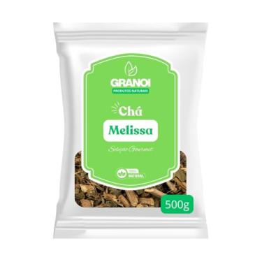 Imagem de Chá de Melissa Erva Cidreira, Folhas Secas para Infusão, 100% Natural, Granoi 500g