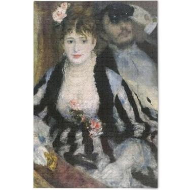 Imagem de Auguste Renoir Pintura 1000 Peças Quebra-cabeça Adultos Jogo de Brinquedo Arte Homens Presentes Únicos Personalizados Divertidos Elefantes Brancos, 75 cm x 50 cm