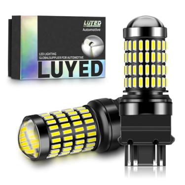 Imagem de LUYED 2 X 1700 lúmens extremamente brilhantes 3157 4014 102-EX Chipsets 3056 3156 3057 3157 lâmpadas de LED com projetor para luzes reversas, xenon branco (LED mais brilhante no mercado)