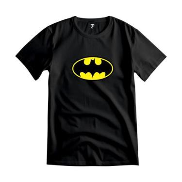 Imagem de Camiseta Logo Batman DC Malha Fria Antipilling, PP