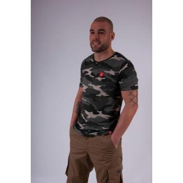 Imagem de Camiseta Cannil camuflada verde - Cannil A Marca do Guerreiro , G1