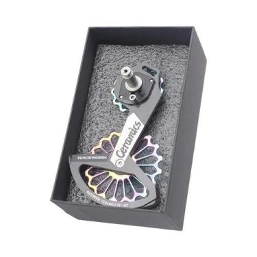 Imagem de Roda Guia De Polia De Câmbio Traseiro Em Fibra De Carbono Cerâmica Arc