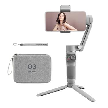 Imagem de lifcasual Handheld 3-Axis Smartphone Gimbal Estabilizador Telefone portátil Vlog Gimbal máx. Bateria embutida de 280g LED luz de preenchimento suporta controle de gestos Zoom ângulo