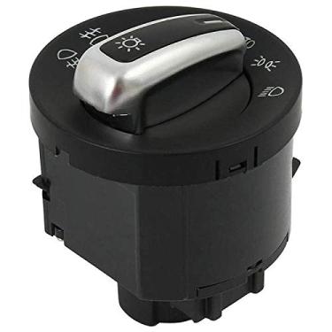 Imagem de Módulo sensor de luz interruptor de farol de carro SZMWL, módulo de botão de controle de farol com sensor de luz liga/desliga automático para VW Golf MK6 MK5 Jetta Tiguan