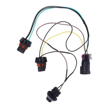 Imagem de Sonew Chicote de Fiação do Farol de Reposição, Desempenho de Iluminação Aprimorado, Conexão Estável para Grand Prix 2004-2008, Construído Em Plástico