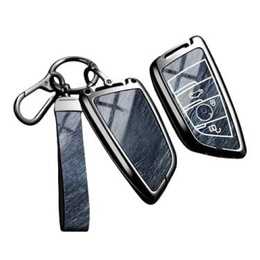Imagem de Capa de chave de carro de couro de liga de zinco compatível com BMW F20 G20 G30 X1 X3 X4 X5 G05 X6 X7 G11 F15 F16 G01 G02 F48 Acessórios para automóveis((A3) 3)