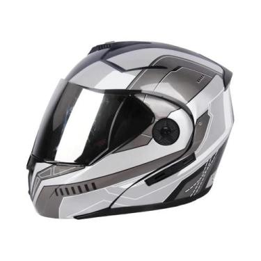 Imagem de Capacete De Motocicleta Unissex De Rosto Inteiro 2024, Capacete Modula